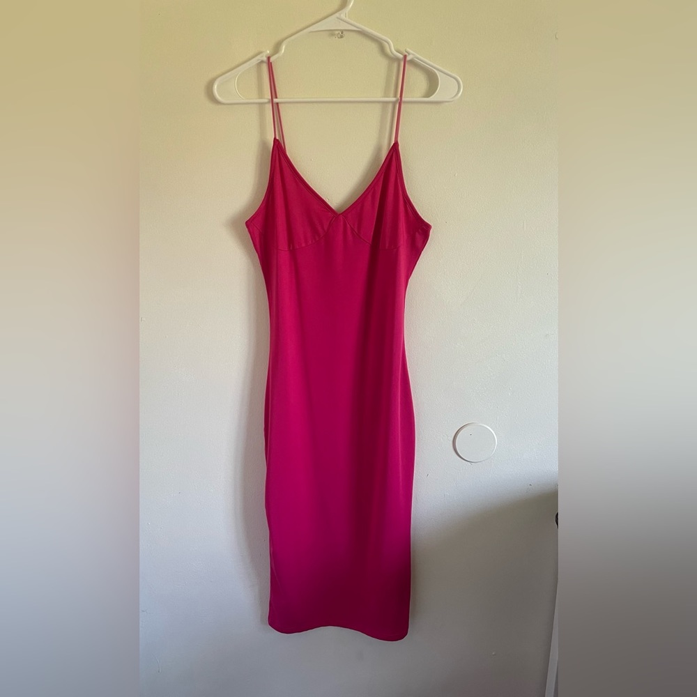 pink dress